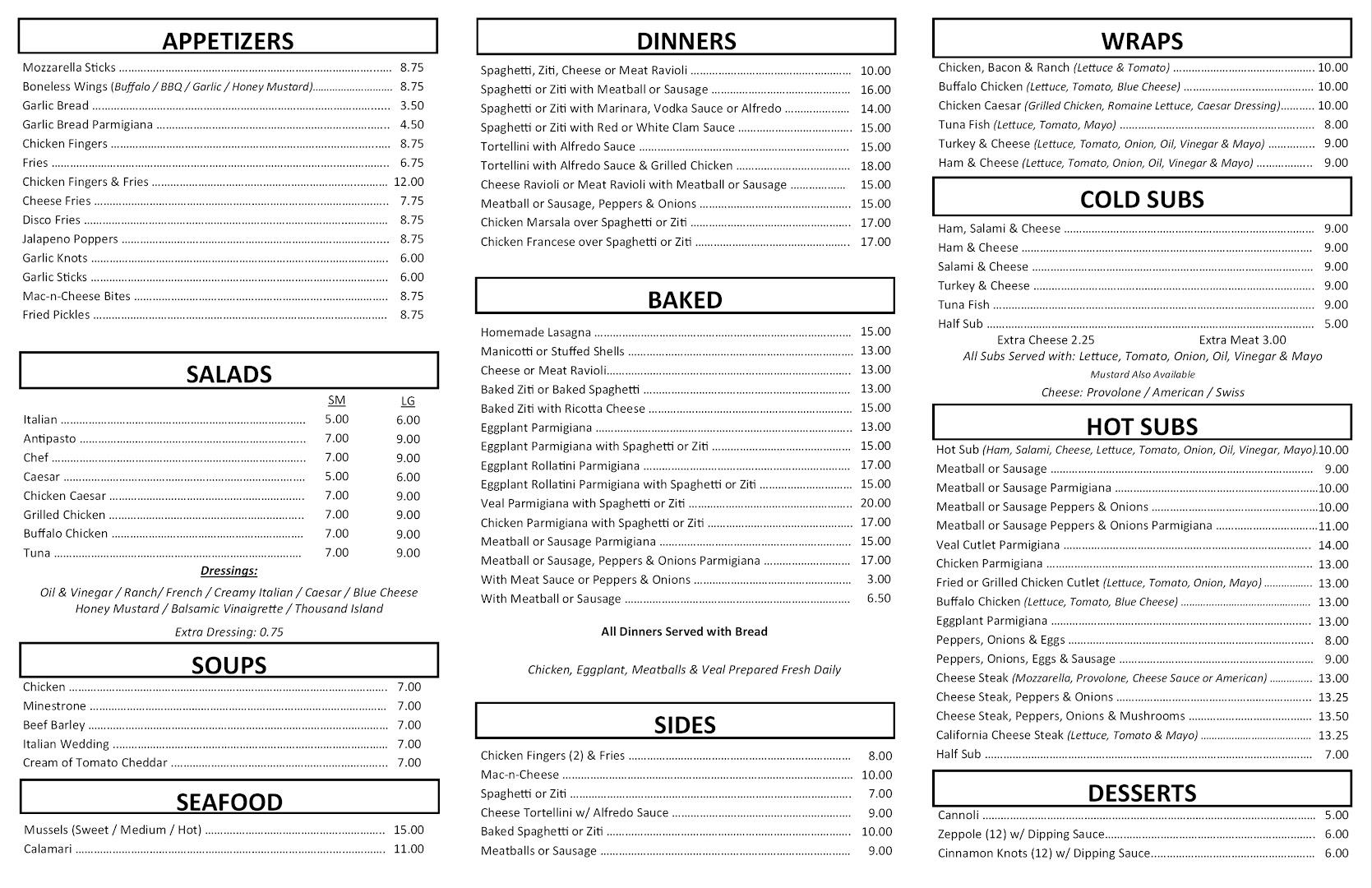 Lorenzo's Pizzeria & Restaurant